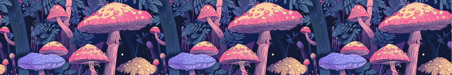 Whimsical Mushrooms